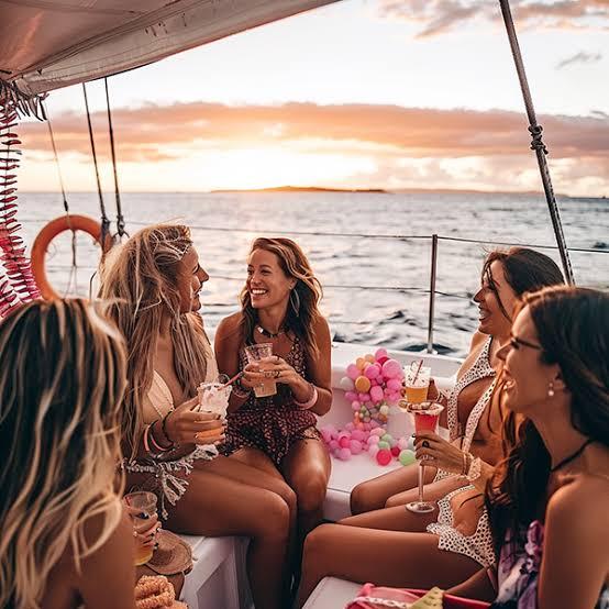 A Stylish Yacht Party For The Bride Tribe