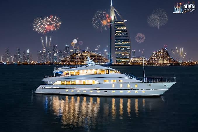 New Year Celebration On The Water